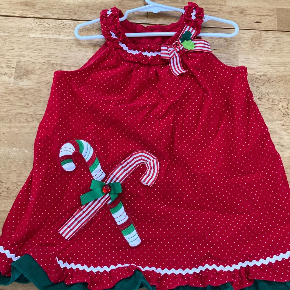 HOLIDAY JUMPER CORDUROY 3T EUC